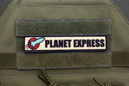 Planet express Futurama Cosplay hook and loop morale patch