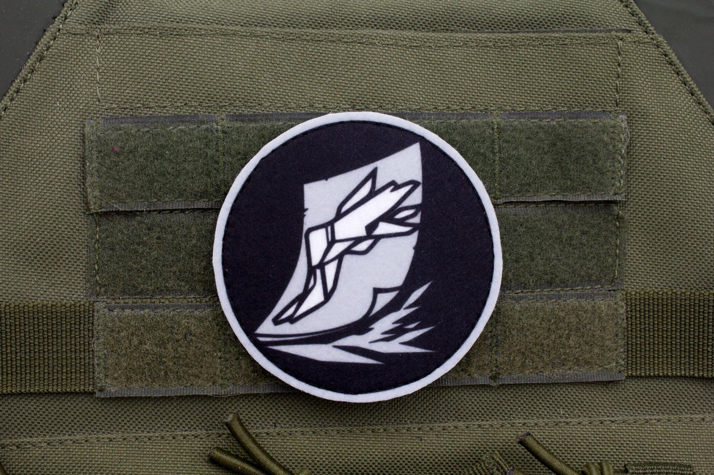 Yi Sang Limbus Company hook and loop patch 3″
