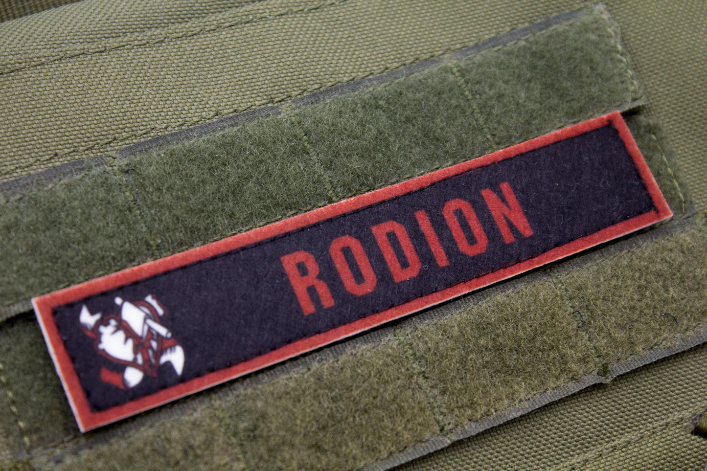 Rodion Limbus Company stripe hook and loop patch