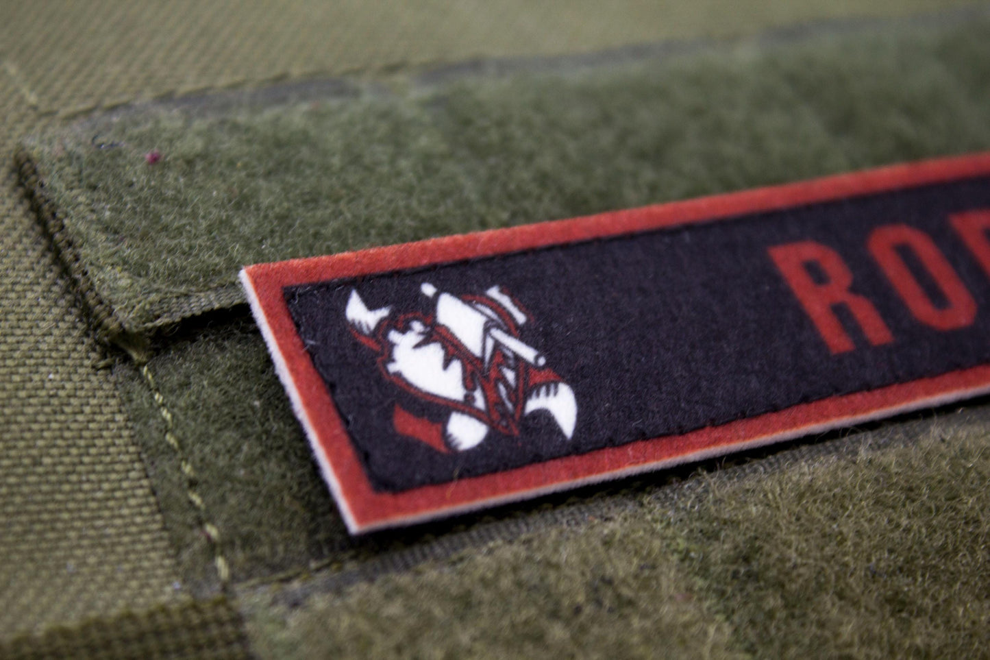 Rodion Limbus Company stripe hook and loop patch