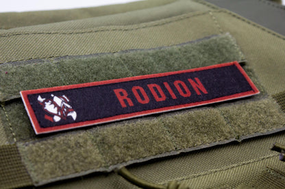 Rodion Limbus Company stripe hook and loop patch