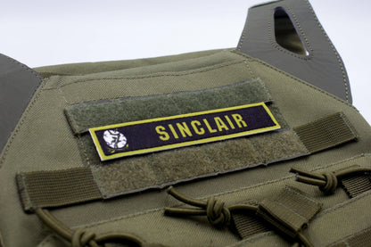 Sinclair Limbus Company stripe hook and loop patch
