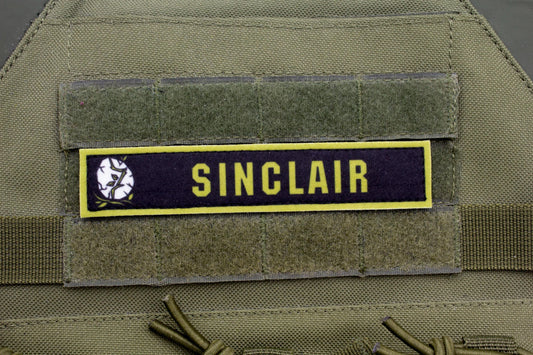 Sinclair Limbus Company stripe hook and loop patch