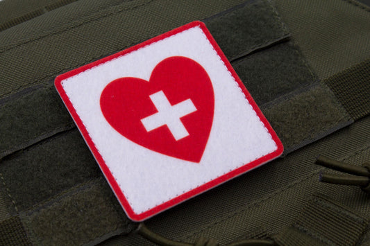 Anya medical Mouthwashing hook and loop morale patch