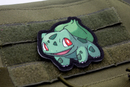 Bulbasaur Pokemon hook and loop anime patch