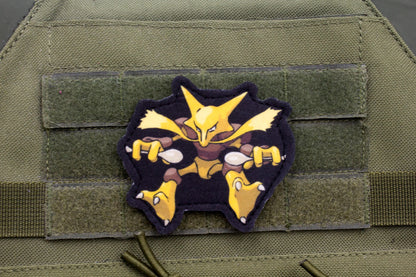 Alakazam Pokemon hook and loop anime patch