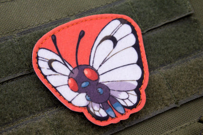 Butterfree Pokemon hook and loop anime patch