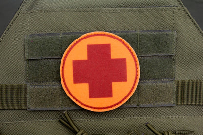 Medic TF2 RED team hook and loop morale patch 3″