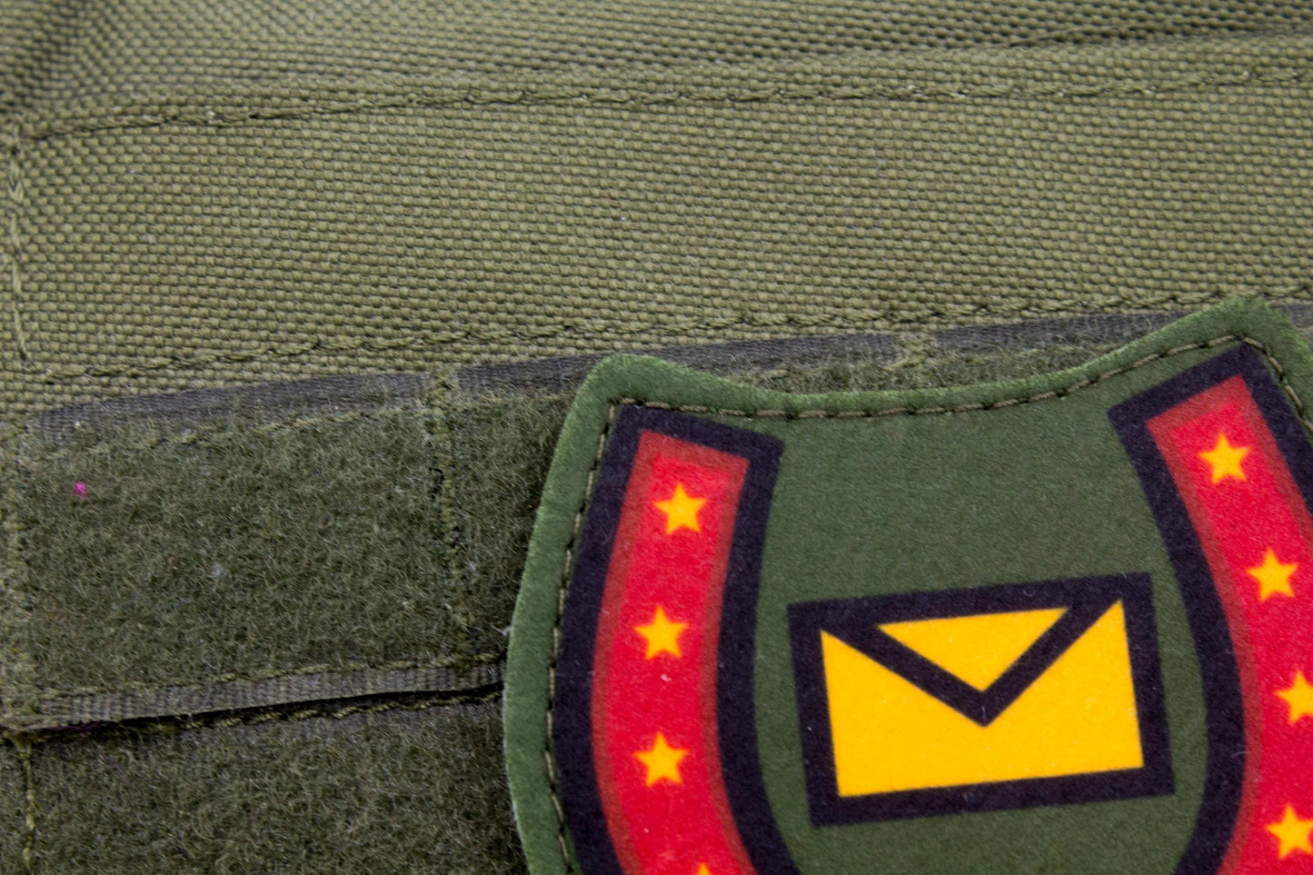 Pony Express Mouthwashing hook and loop morale patch