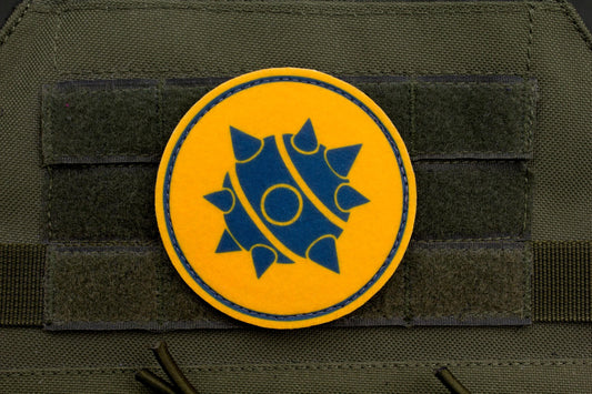 Demoman TF2 BLUE team hook and loop morale patch 3″