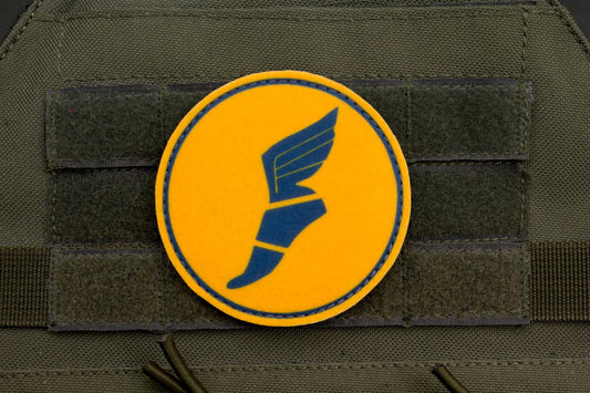Scout TF2 BLUE team hook and loop morale patch 3″
