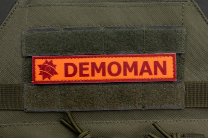 Demoman TF2 RED team stripe hook and loop morale patch