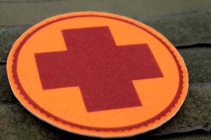 Medic TF2 RED team hook and loop morale patch 3″