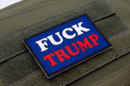 Fuck Trump hook and loop morale patch