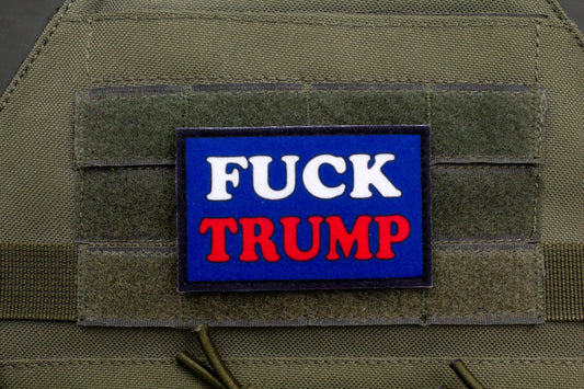 Fuck Trump hook and loop morale patch