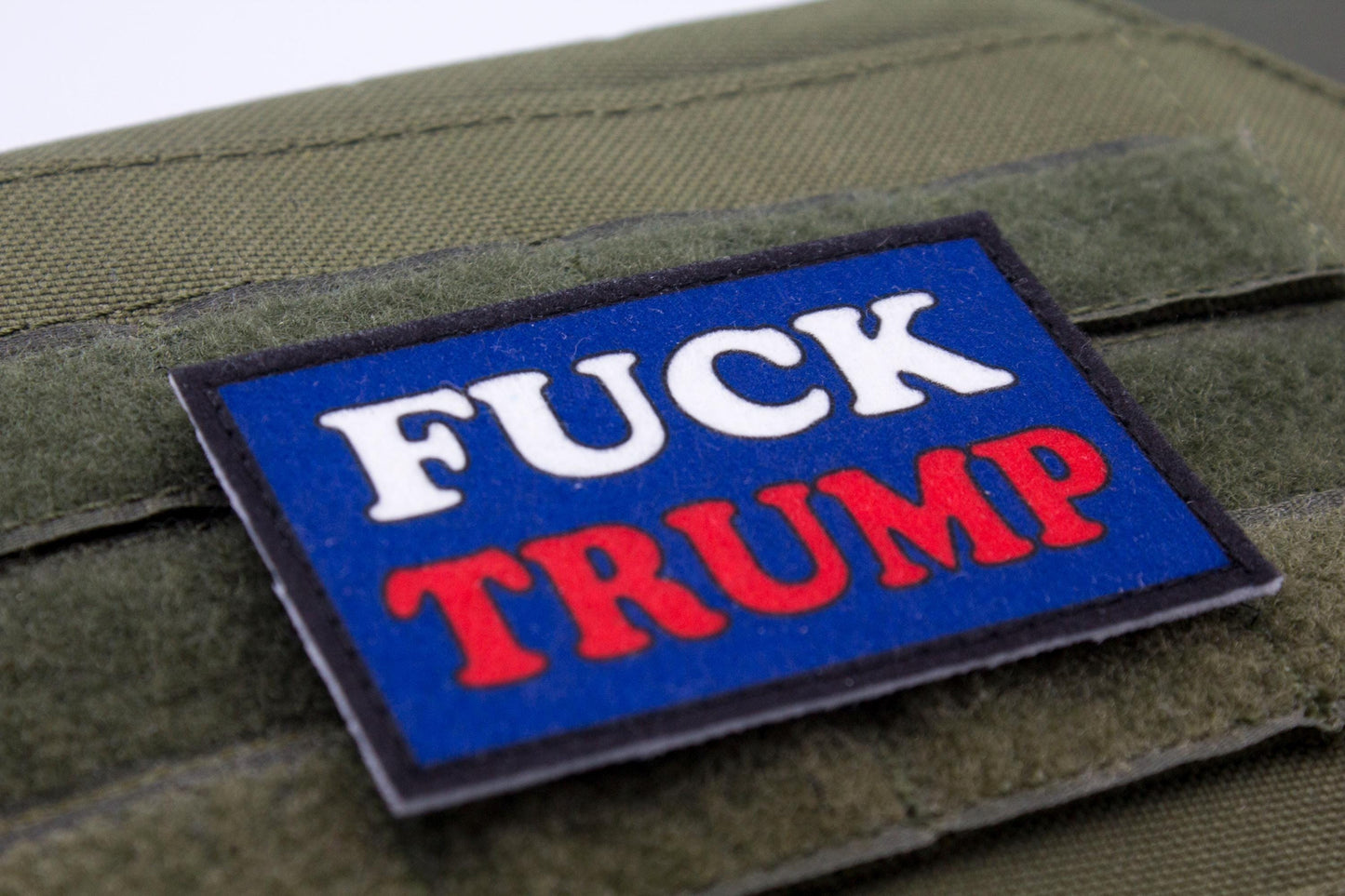 Fuck Trump hook and loop morale patch