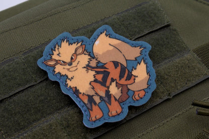 Arcanine Pokemon hook and loop anime patch