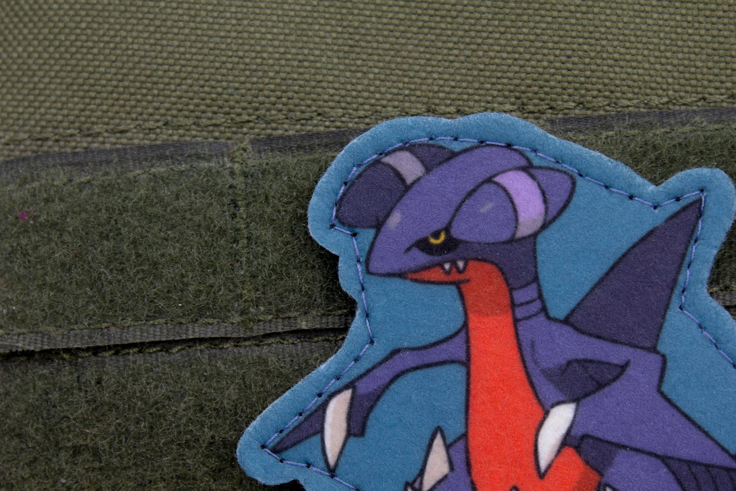 Gabite Pokemon hook and loop anime patch