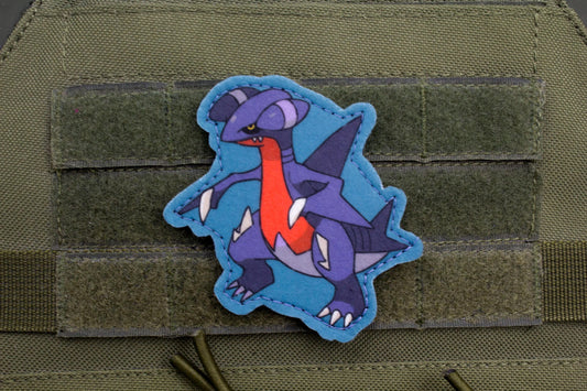 Gabite Pokemon hook and loop anime patch