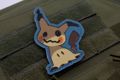 Mimikyu Pokemon hook and loop anime patch