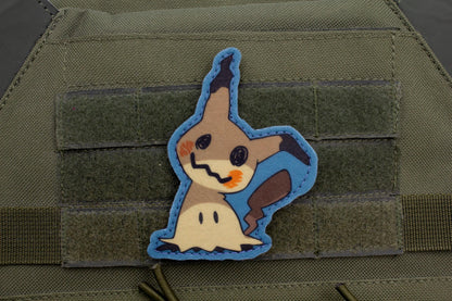 Mimikyu Pokemon hook and loop anime patch