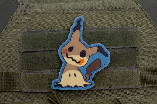 Mimikyu Pokemon hook and loop anime patch