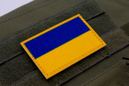 Ukraine flag hook and loop patch прапор України