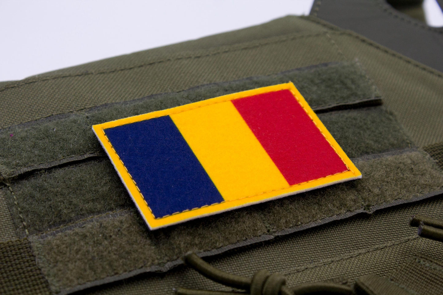 Romania flag hook and loop patch steagul României