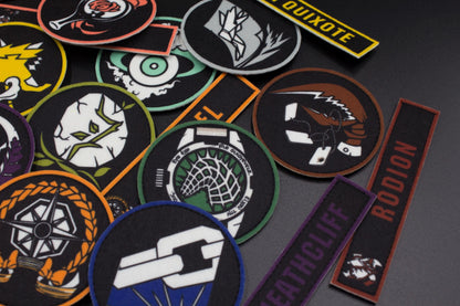 Limbus Company hook and loop patches