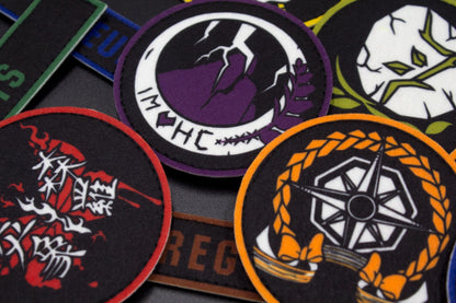 Limbus Company hook and loop patches
