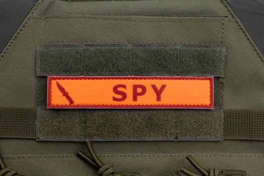 Spy TF2 RED team stripe hook and loop morale patch