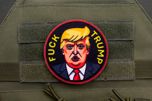 Fuck Trump hook and loop morale patch