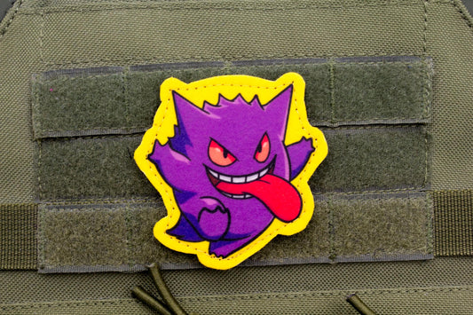 Gengar Pokemon hook and loop anime patch