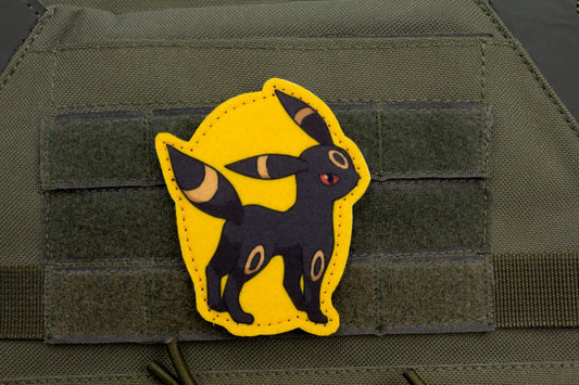 Umbreon Pokemon hook and loop anime patch