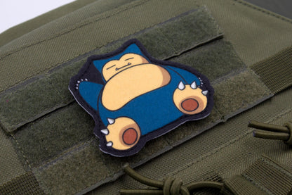 Snorlax Pokemon hook and loop anime patch