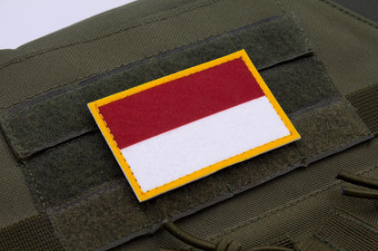 Monaco flag hook and loop patch