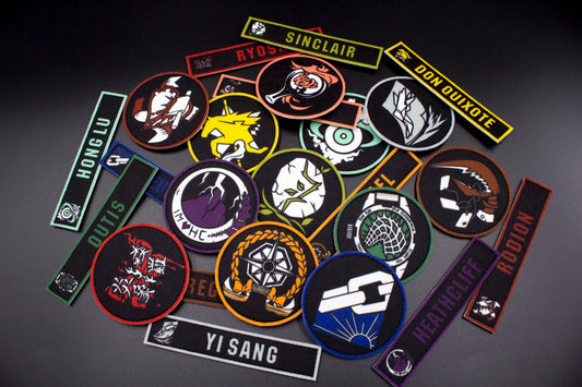 Limbus Company hook and loop patches