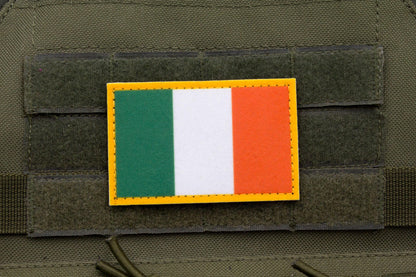 Ireland flag hook and loop patch