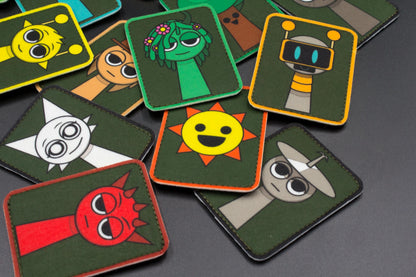 OWAKCX Sprunki hook and loop patch