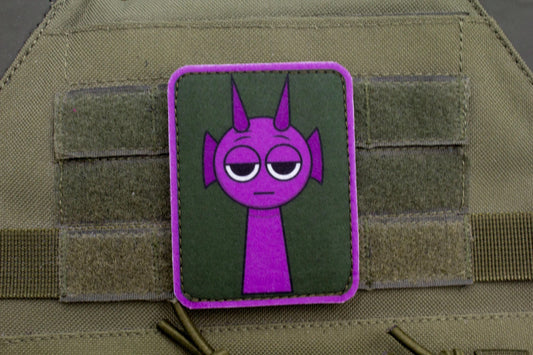 DURPLE Sprunki hook and loop patch